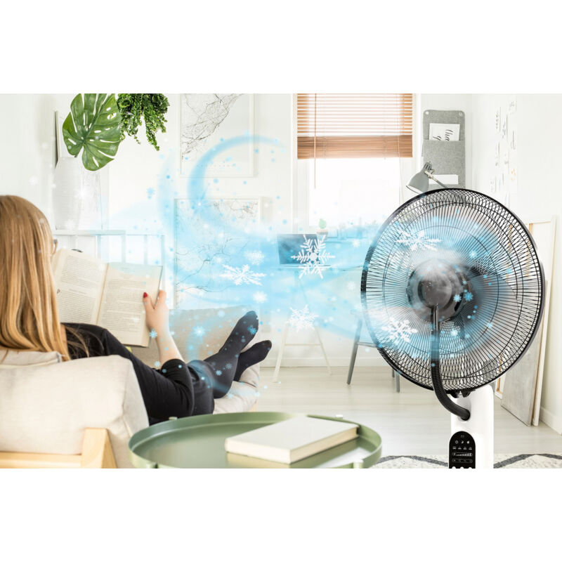 Breakling - Ventilateur brumisateur avec telecommande Stop Canicule