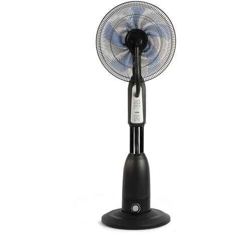 Ventilateur brumisateur oscillant LIVOO DOM411 90W 3 vitesses H125cm D45cm noir