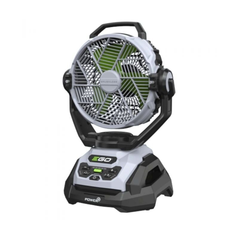 Ego Power+ - Ventilateur brumisateur sans fil 25 cm, 5 vitesses & contrôle Bluetooth - ego FN1000E