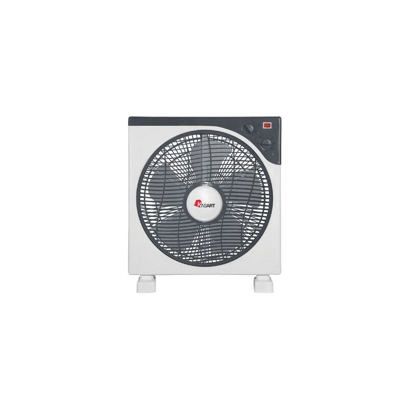Ventilateur caisson de sol 30 cm a' 3 vitesses 45 w avec minuterie et grille frontale rotative - Kasart
