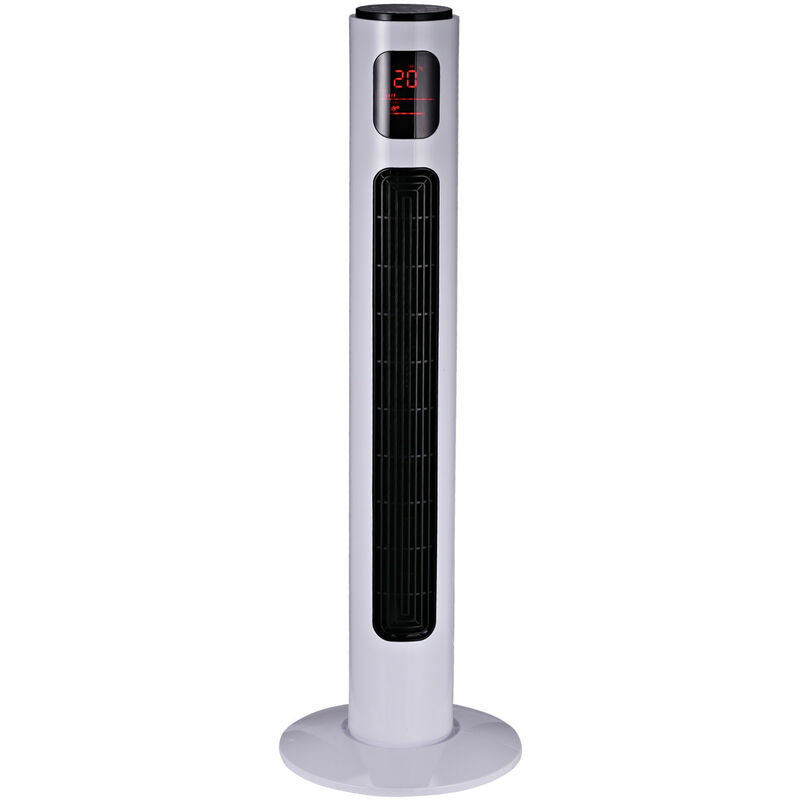 MH - Ventilateur colonne 45 w palermo blanc