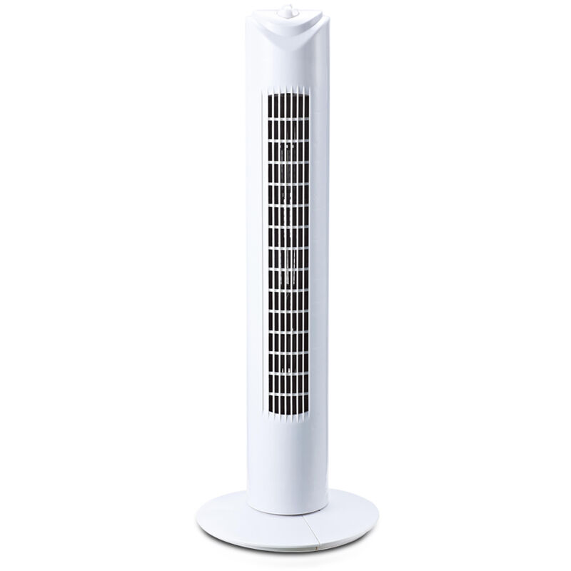 V-tac - Ventilateur colonne oscillant VT-4538 45W 3 vitesses H80cm Blanc