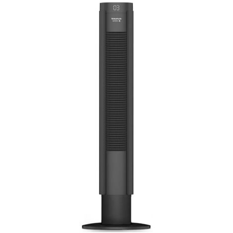 Ventilateur colonne 50w 4 vitesses noir - Taurus Alpatec - FA009D