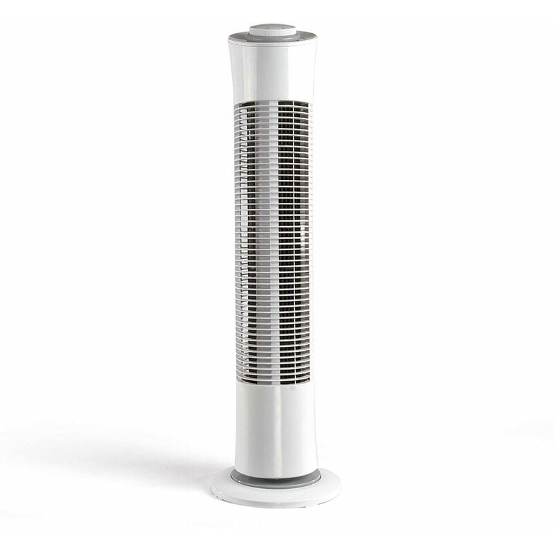 Livoo - Ventilateur colonne 77cm 45w 3 vitesses blanc dom384w