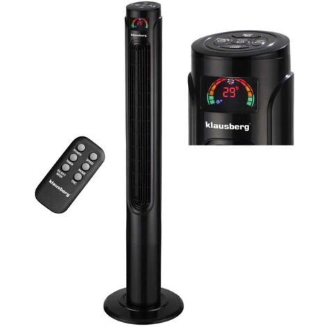 Ventilateur colonne de sol avec télécommande 55 W KLAUSBERG KB-7720