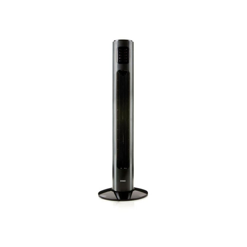 Domo - Ventilateur colonne oscillant DO8124 45W 3 vitesses H96cm D96cm Télécommande Noir