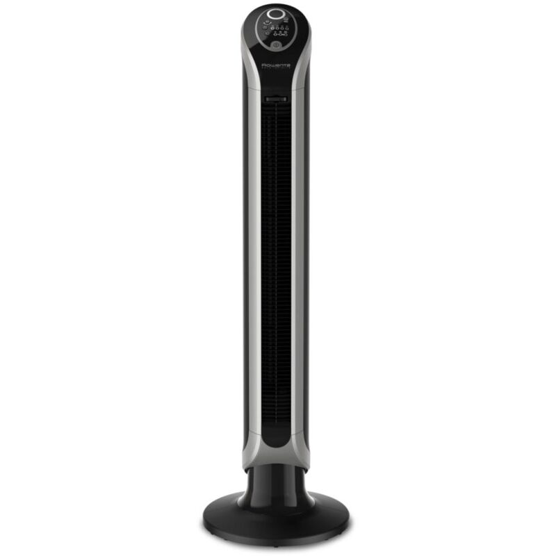 Ventilateur colonne oscillant Rowenta VU6670 40W 3 vitesses H28cm D28cm Noir