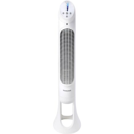 Ventilateur colonne oscillant HONEYWELL HYF260E4 30W 5 vitesses H101.6cm D25cm Blanc