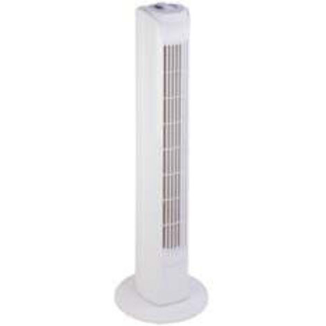 Ventilateur colonne oscillant SYNTESY 09147 45W 3 vitesses H78cm IP22