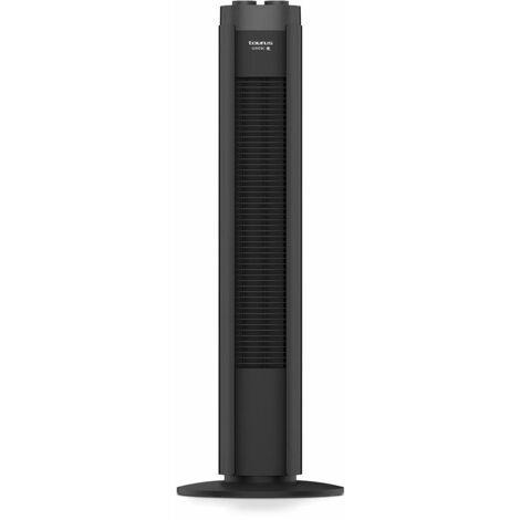 Ventilateur colonne oscillant TAURUS New Babel 50W 3 vitesses H76cm Noir