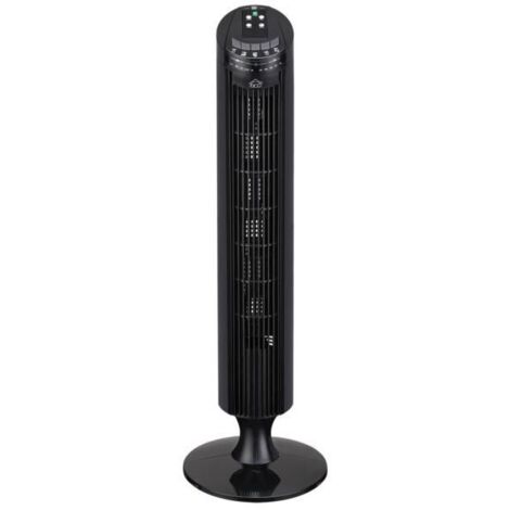 Ventilateur colonne oscillant WEBMARKETPOINT Ventilateur tour de 85 cm 50W 3 vitesses H85cm Noir