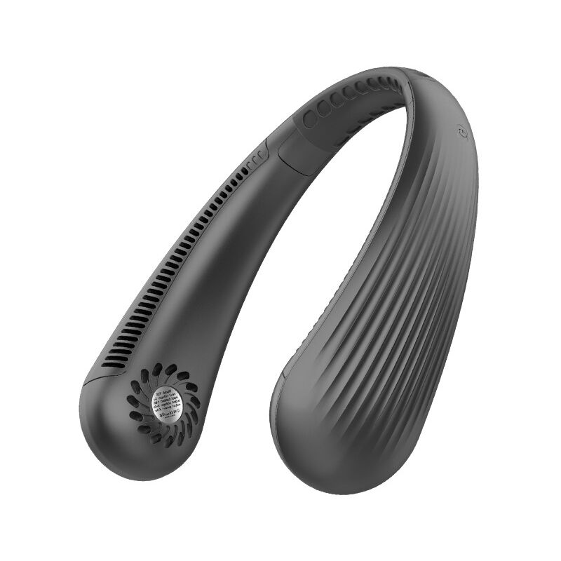 Ventilateur cou Portable Portable,USB Ventilateur 3000mAh sans lame Silencieux personne Collier Ventilateur Nuque Refroidisseur Rechargeable 3