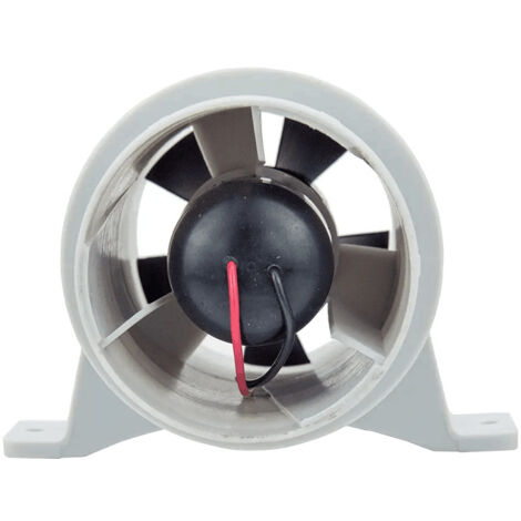 Ventilateur cylindrique droit 12 V CC de 7,6 cm (3 pouces) pour yachts, camping-cars et accessoires nautiques