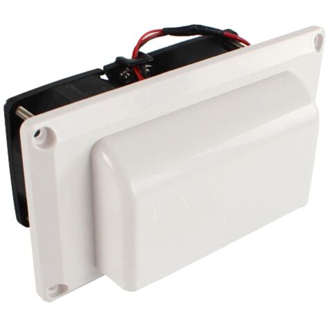 Ventilateur d'aération latéral pour Camping-Car - Ventilateurs d'extraction d'air latéral 12V 25W - Super Silencieux - Modification et Remplacement pour Caravane Camping-Car Remorque