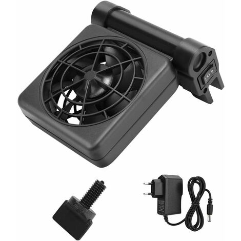 Ventilateur d'aquarium, Refroidisseur d'aquarium, Aquarium réglable pour Aquarium(European regulations)