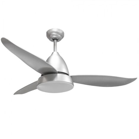 Ventilateur DC MARINO argent D.122cm 3 pales, avec LED 16W 1600lm 4000K