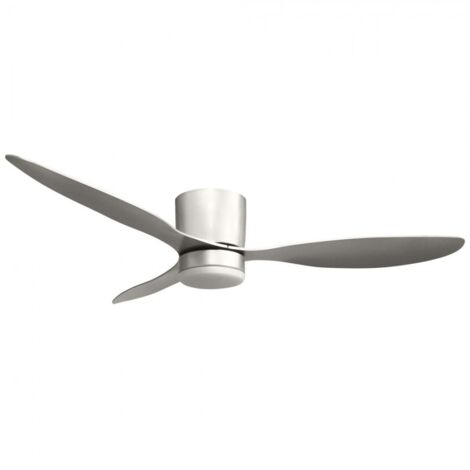 Ventilateur DC NASIM argent D.132cm 3 pales, avec LED 16W 1600lm 4000K