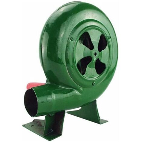 Ventilateur De Barbecue Manivelle, Manuelle De Ventilateur De Forge, Ventilateur De Barbecue Briquet À Charbon, Fan-Vert,150W