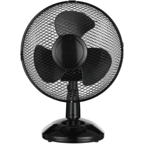 Ventilateur de bureau 30 cm noir - VR961081