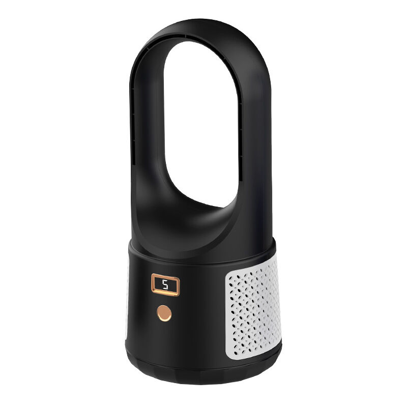 Ventilateur de bureau silencieux sans pales - Portable - Rechargeable par USB - Pour la maison, le camping, les parcs