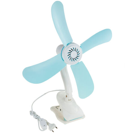 Ventilateur de bureau TG64412 avec clip, support pour 230 V (anglais)