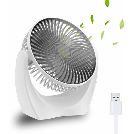 Mignon mini ventilateur USB ventilateur de bureau portable refroidisseur  d'air froid plafond lumière de lecture de nuit ordinateur portable bureau