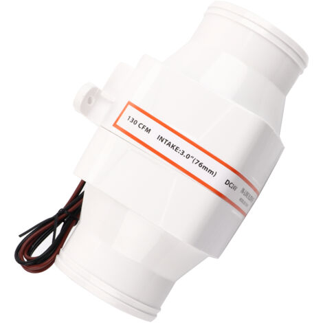 Ventilateur de cale marine 24V silencieux et puissant pour bateau, yacht et camping-car (3 pouces)