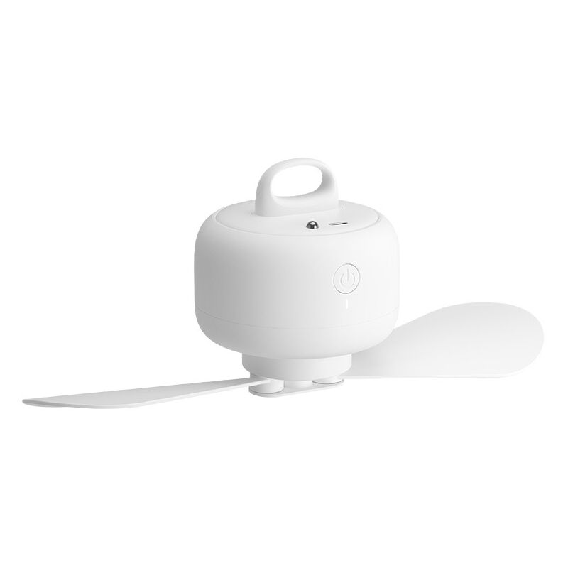 Ventilateur de camping 8000mAh à piles, portable rechargeable par USB avec télécommande, pales de ventilateur amovibles, crochet de suspension,