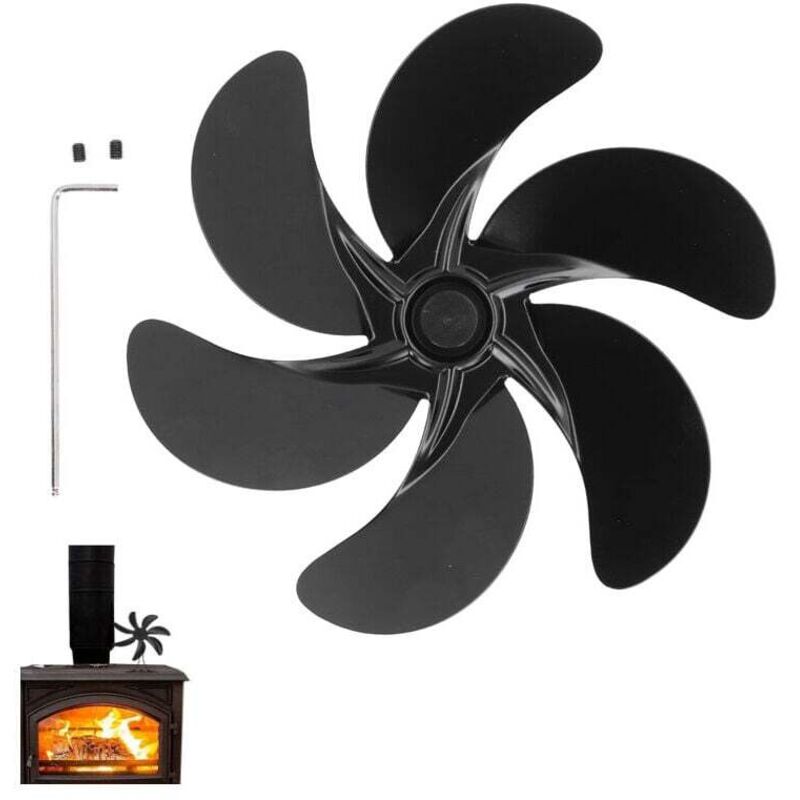 Image of Ventilateur de Cheminée à 6 Lames,&hellip;