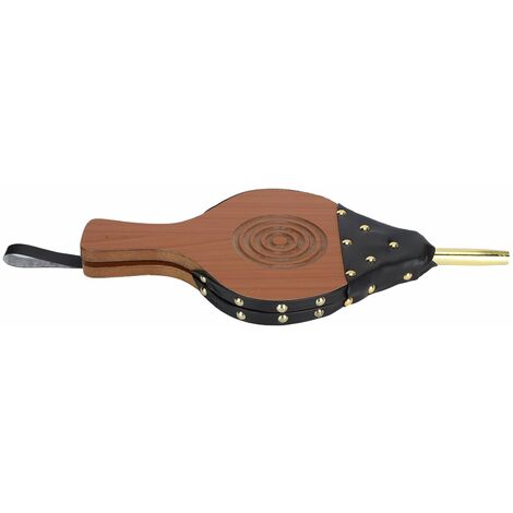 Ventilateur de Cheminée, Outils de Soufflet de Cheminée Manuels en Bois pour Le Camping en Plein Air BBQ Grill