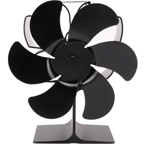 Ventilateur de cheminée, poêle à chauffage thermodynamique, forme papillon – 15 x 11 x 19 cm