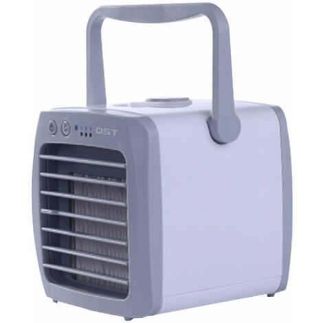 Ventilateur de climatiseur portable, refroidisseur d'air USB pour petits espaces, mini ventilateur de table, refroidisseur par évaporation d'humidificateur d'air compact