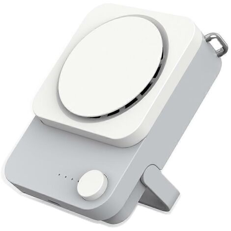 Ventilateur de cou portable, mini ventilateur d'air rechargeable par USB, alimenté par batterie et avec cordon