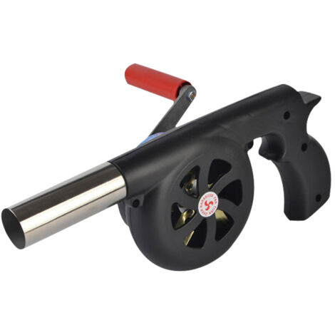 Ventilateur de cuisine extérieure pour barbecue, souffleur d'air à manivelle, accessoires pour réchaud de camping et de pique-nique