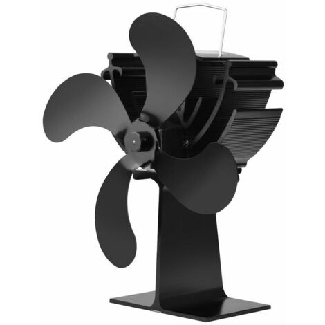 Ventilateur De Foyer De Maison A 4 Pales, Ventilateurs De Distribution De Chaleur Efficaces A
