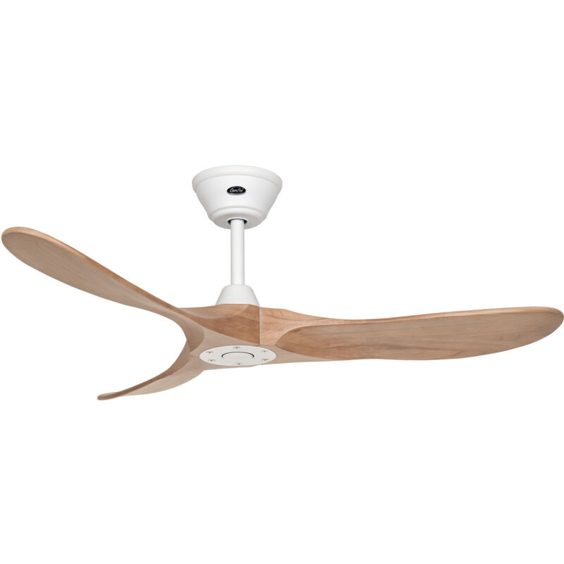 Casafan - Ventilateur de plafond Eco Genuino dc 122 Blanc & Chêne