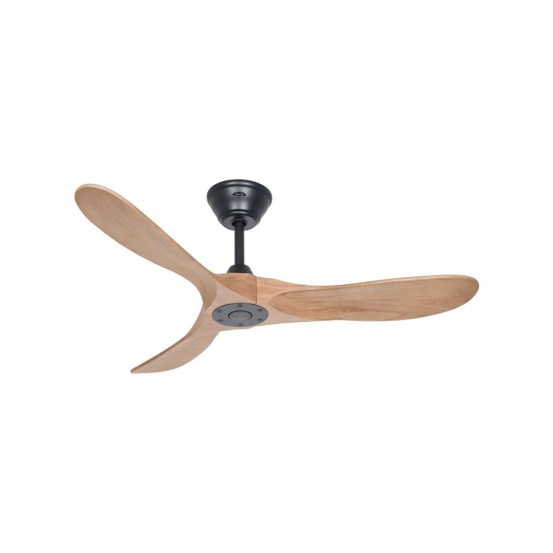 Casafan - Ventilateur de plafond 312225 eco genuino 122cm Moteur noir et pales couleur chene