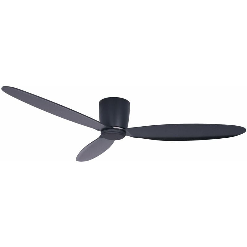 Beacon - Ventilateur de plafond dc Airfusion Radar Noir 132 cm
