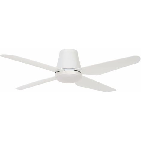 Ventilateur de plafond Aria CTC Blanc 122 cm avec LED