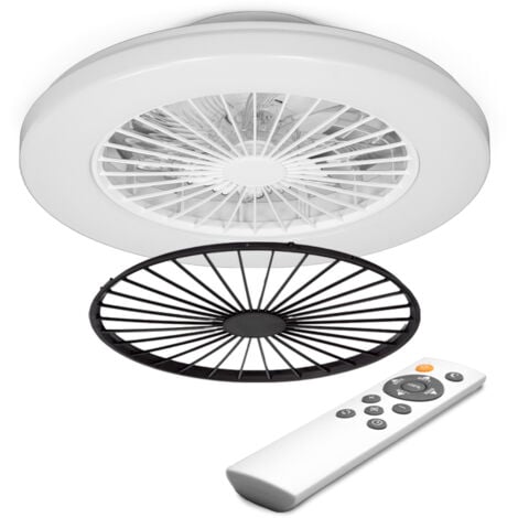 COOL CLIMA Ventilateur de plafond avec éclairage Led + télécommande
