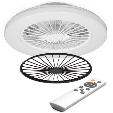 COOL CLIMA Ventilateur de plafond avec éclairage Led + télécommande