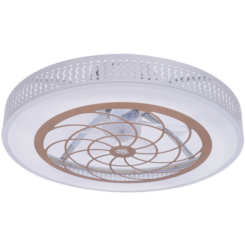 Senderpick - Ventilateur de plafond avec éclairage Lumière led Moderne Acrylique Plafonnier led