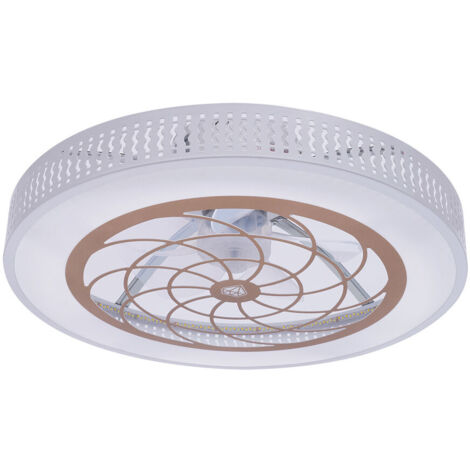 Ventilateur de plafond avec éclairage Lumière LED Moderne Acrylique Plafonnier LED