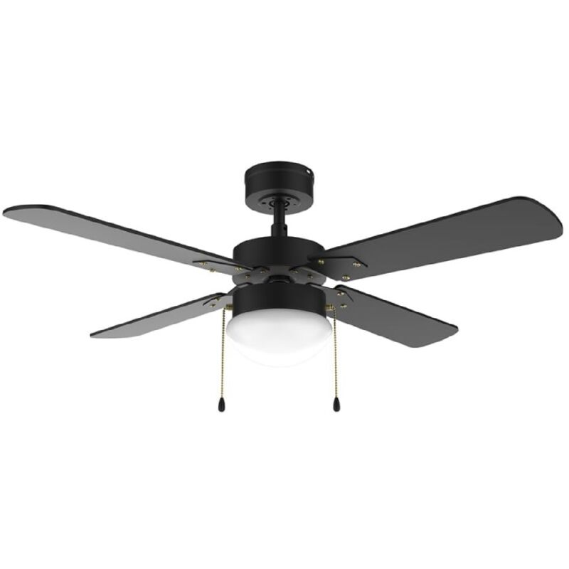 Cecotec - Ventilateur de plafond avec lampe EnergySilence Aero 450 FullBlack