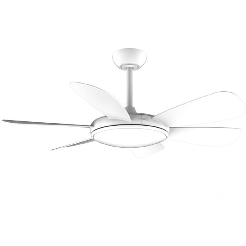 Cecotec - Ventilateur de plafond avec lampe EnergySilence Aero 5200 White Pro