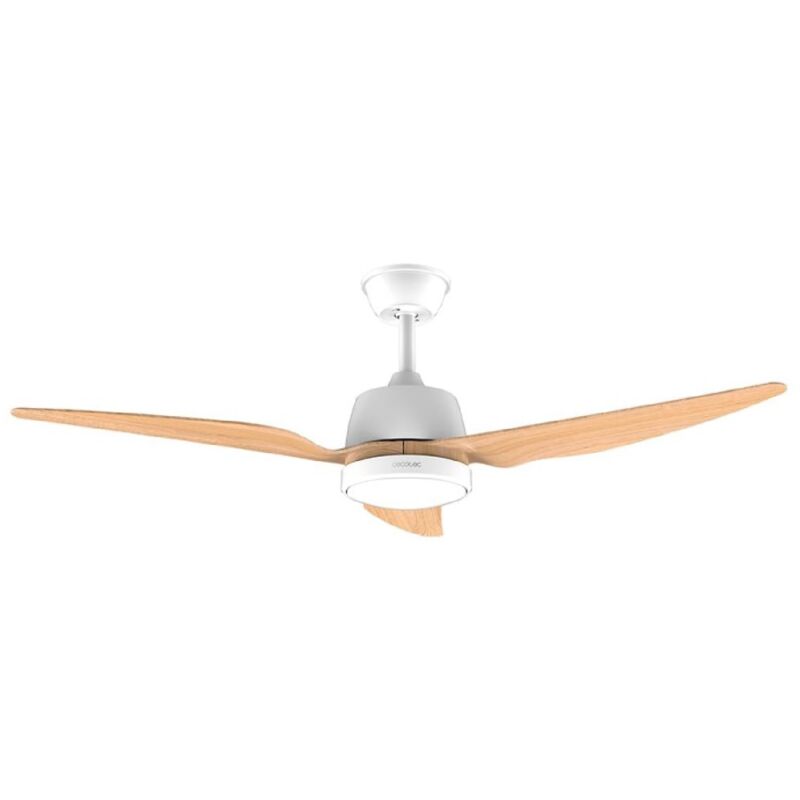 Cecotec - Ventilateur de plafond avec lampe EnergySilence Aero 5250 LightWood