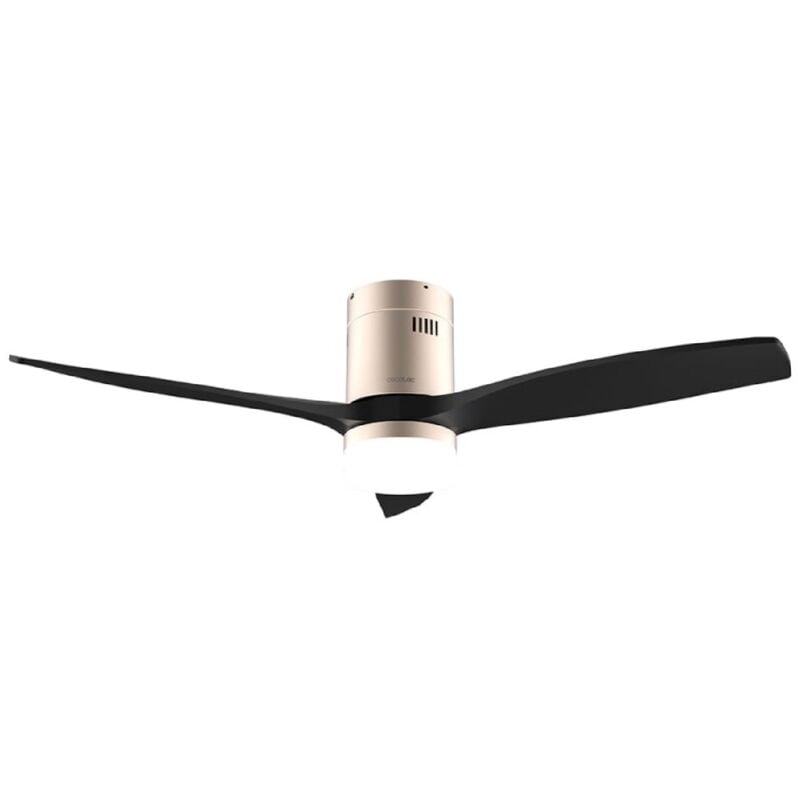 Cecotec Ventilateur de plafond avec lampe EnergySilence Aero 5600 Aqua GoldBlack Connected