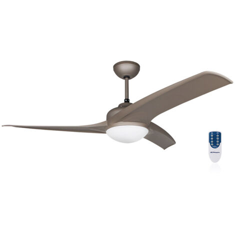 Ventilateur de Plafond avec Lumière Orbegozo CP 89132 55W Marron 60 W 55 W