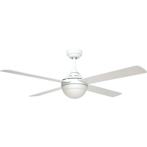 Ventilateur de plafond Balloo Blanc avec lumière