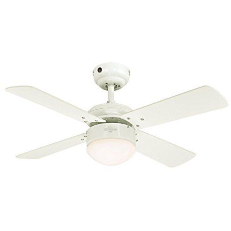 Westinghouse - Ventilateur de plafond Colosseum Blanc 90 cm avec led